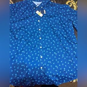 NWT Izod 4xlt Beach print top.